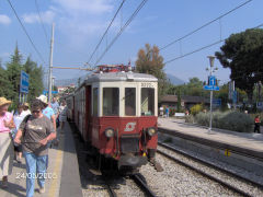 
Circumvesuviana 'Sorrento Express' unit '0222', Pompeii, Italy, May 2005